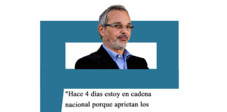 Russo: «Hace 4 días estoy en cadena nacional porque aprietan los laboratorios, los medios y la casta» Russo