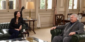 Luego de la marcha por la educación pública, Pettovello recibió al rector de la UBA