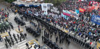 Masiva movilización contra el ajuste de Pettovello y Milei