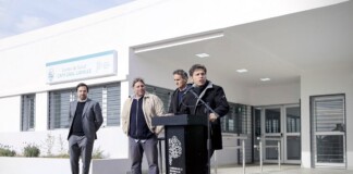 Kicillof: «Frente al desinterés de Nación, desde la provincia nos hacemos cargo de las obras» Kicillof