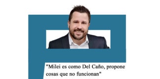 Martín Tetaz: «Milei es como Del Caño, propone cosas que no funcionan» Tetaz