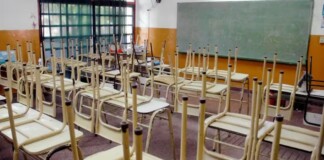 Comenzó paro general docente de 24 horas Docentes