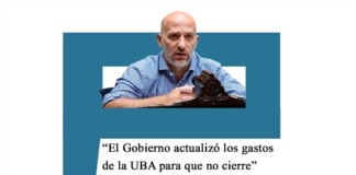 Yacobitti: «El Gobierno actualizó los gastos de la UBA para que no cierre» Yacobitti