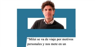 Lousteau: «Milei se va de viaje por motivos personales y nos mete en un innecesario conflicto diplomático» Lousteau