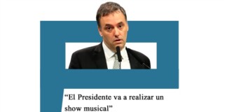 Adorni: «El Presidente va a realizar un show musical» Adorni