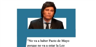 Milei: «No va a haber Pacto de Mayo porque no va a estar la Ley Bases» Milei