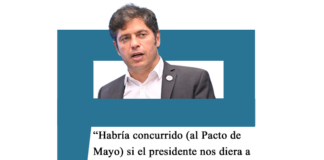 Kicillof: «Habría concurrido (al Pacto de Mayo) si el presidente nos diera a las provincias lo que corresponde» Kicillof