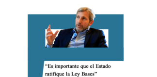 Rogelio Frigerio: «Es importante que el Estado ratifique la Ley Bases»
