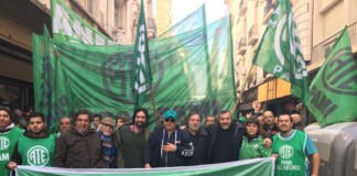 Trabajadores de ATE en PAMI movilizan por los despidos arbitrarios ATE
