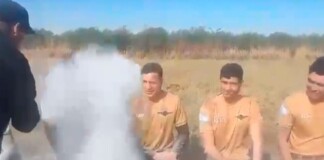 Soldados cordobeses fueron rociados con cal en un “bautismo” del Ejército