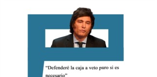 Milei: «Defenderé la caja a veto puro si es necesario» Milei