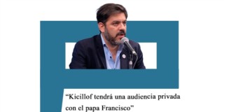 Carlos Bianco: «Kicillof tendrá una audiencia privada con el papa Francisco» Bianco