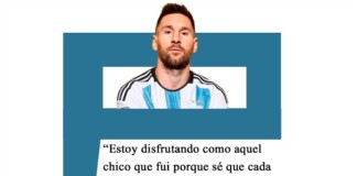 Messi: «Estoy disfrutando como aquel chico que fui porque sé que cada vez falta menos» Messi