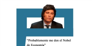 Javier Milei: «Probablemente me den el Nobel de Economía» Milei