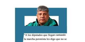 Pablo Moyano: «A los diputados que llegan cantando la marcha peronista les digo que no se puede ser tan hdp para hacer que los trabajadores paguen Ganancias». Moyano