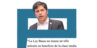 Kicillof: “La Ley Bases no tienen un sólo artículo en beneficio de la clase media y los trabajadores” Kicillof