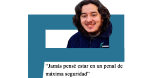 Nicolás Mayorga: «Jamás pensé estar en un penal de máxima seguridad»