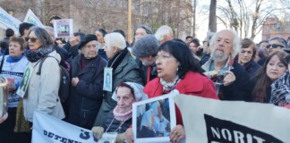 Las Madres y Abuelas marcharon en la Plaza de Mayo en defensa de Memoria, la Verdad y Justicia