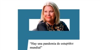 Lilita: «Hay una pandemia de estupidez mundial» Carrió