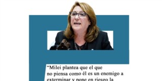 Mónica Fein: «Milei plantea que el que no piensa como él es un enemigo a exterminar y pone en riesgo la historia misma de la democracia» Fein