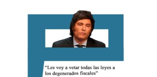 Milei: «Les voy a vetar todas las leyes a los degenerados fiscales” Milei