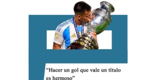 Lautaro Martínez: “Hacer un gol que vale un título es hermoso”. Lautaro Martínez