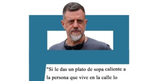 Diego Kravetz: «Si le das un plato de sopa caliente a la persona que vive en la calle lo acomodas en la pobreza» Kravetz