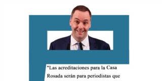 Manuel Adorni: «Las acreditaciones para la Casa Rosada serán para periodistas que demuestren que merecen estar cerca del Presidente». Adorni