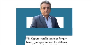 Rossi: «Si Caputo confía tanto en lo que hace, ¿por qué no trae los dólares que tiene en el exterior?» Rossi