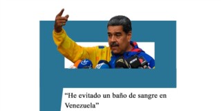 Nicolás Maduro: «He evitado un baño de sangre en Venezuela» Maduro