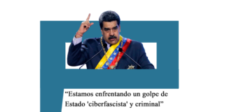Nicolás Maduro: «Estamos enfrentando un golpe de Estado ‘ciberfascista’ y criminal»