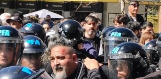 Adorni dijo que «no hay que tenerle miedo a la represión» y elogió el protocolo de Patricia Bullrich