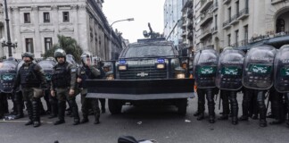 El Gobierno respaldó a Bullrich y responsabilizó a la madre de la niña que fue reprimida por la policía Foto: Mariano Campatella.