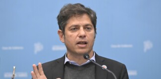 Kicillof: «Lo que hacemos es dedicar el tiempo que tenemos y más a proteger a nuestro pueblo»