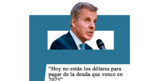 Martín Redrado: «Hoy no están los dólares para pagar de la deuda que vence en 2025»