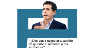 Eduardo «Wado» de Pedro: «¿Qué van a negociar a cambio de quitarle el aumento a los jubilados?»