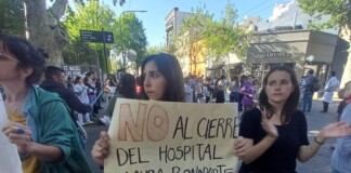 Los profesiones de la salud rechazan la intervención del Gobierno al Hospital «Laura Bonaparte»