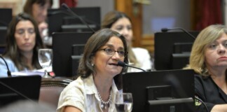 Lucía Corpacci: «Estamos muy contentos de que Cristina haya decidido presidir el PJ Nacional»