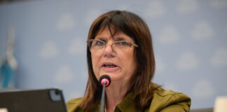 Bullrich aseguró que el Estado nacional asistirá a las provincias afectadas por los incendios