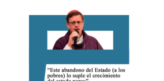 Jorge García Cuerva: «Este abandono del Estado (a los pobres) lo suple el crecimiento del estado narco»