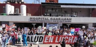 Trabajadores del Hospital Garrahan paran y realizan una jornada cultural contra el ajuste de Milei