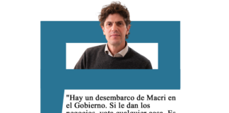 Martín Lousteau: «Hay un desembarco de Macri en el Gobierno. Si le dan los negocios, vota cualquier cosa. Es pornográfico»