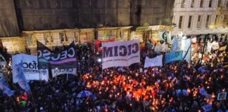 Universidades: docentes y no docentes paran en contra del veto de Milei al financiamiento