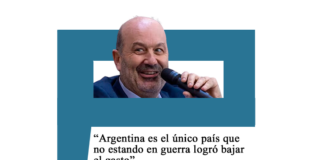 Federico Sturzenegger: «Argentina es el único país que no estando en guerra logró bajar el gasto»