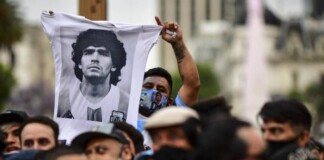 Argentina recordó los cuatro años sin Diego a la espera del juicio por su muerte