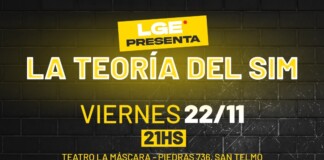 Max Delupi regresa con «La Teoría del SIM» en el Teatro La Máscara