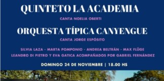 Domingo a puro tango en la calle de Los Patriotas