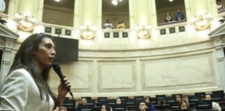 Florencia López, senadora de UP: «Notamos la desesperación de LLA por defender a Kueider» y «que no hable»