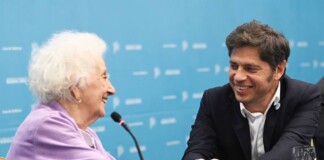 Kicillof encabezó el acto por el Día Internacional de los Derechos Humanos