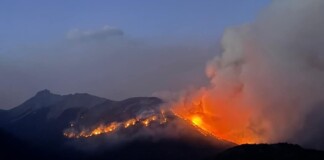 Incendio en El Bolsón: 1.600 hectáreas afectadas y zonas evacuadas